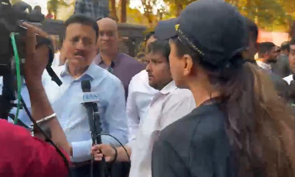 Complaint Lodged Against Woman for Challenging BJP Leader Over Protest Traffic Block in Mumbai