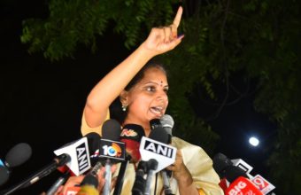 K Kavitha Unveils Telangana Rashtra Sena After Leaving BRS