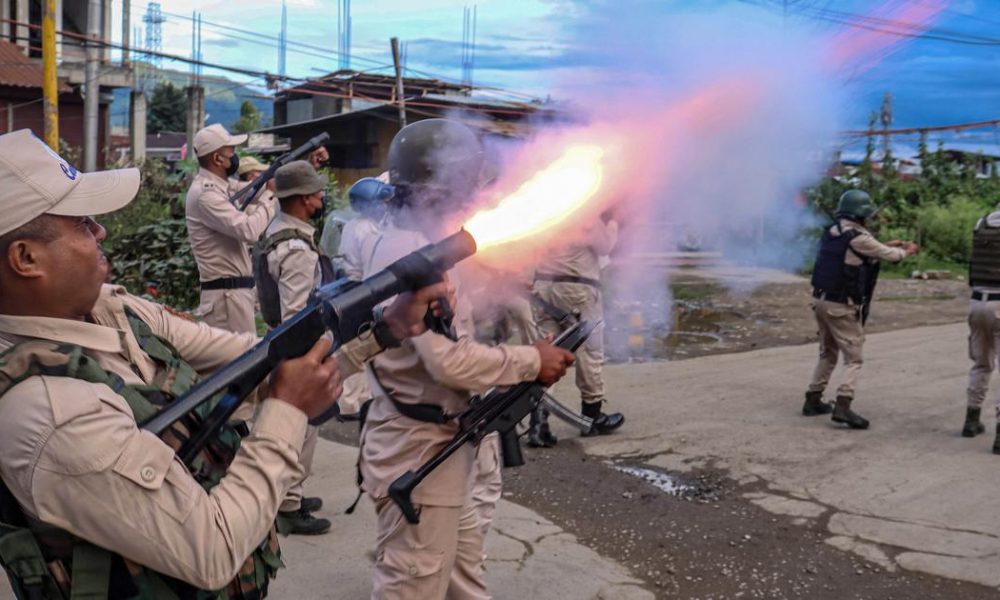 Violence Erupts in Imphal as Protesters Demand Justice for Slain Children