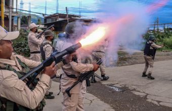 Violence Erupts in Imphal as Protesters Demand Justice for Slain Children