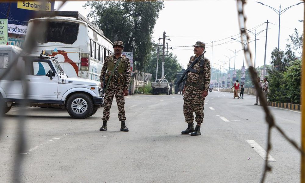 Violence Erupts in Manipur's Bishnupur: Clashes Leave Several Injured and Security Vehicles Set Ablaze