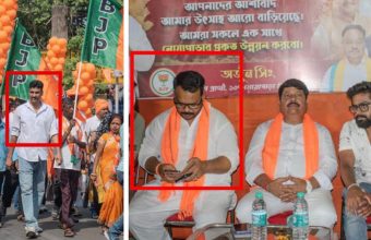 Viral Video Shows Central Forces Overlooking BJP Violence During Bengal Polls