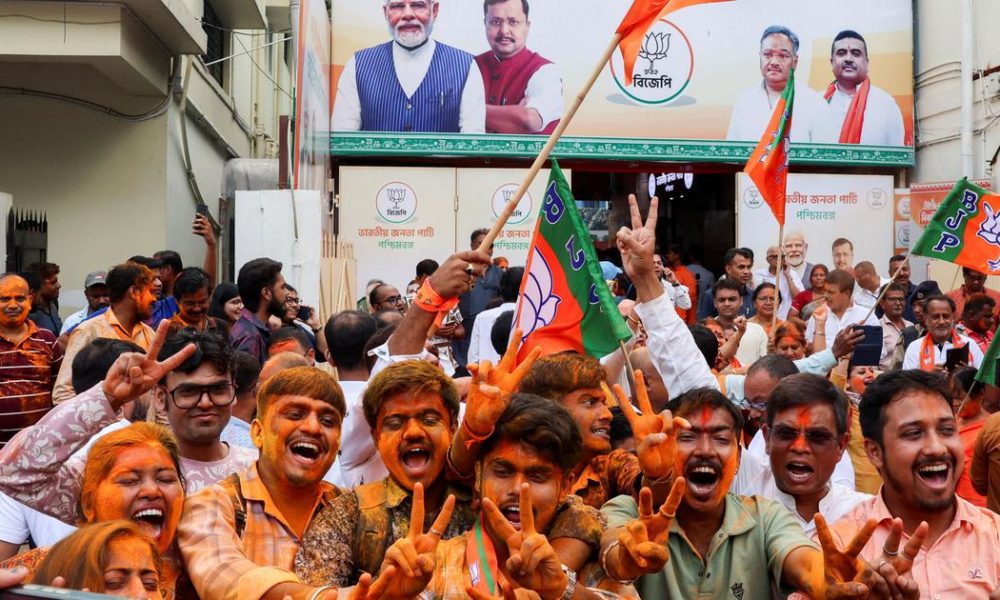 BJP on the Verge of a Historic Victory in West Bengal as TMC's Long Reign Nears Its End
