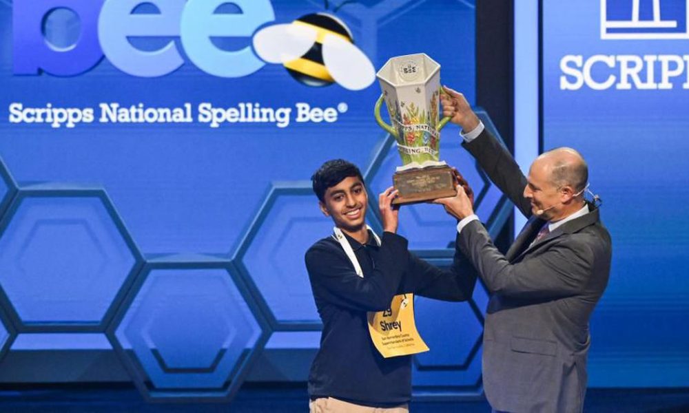 Indian-American Teen Triumphs at 2026 Scripps National Spelling Bee