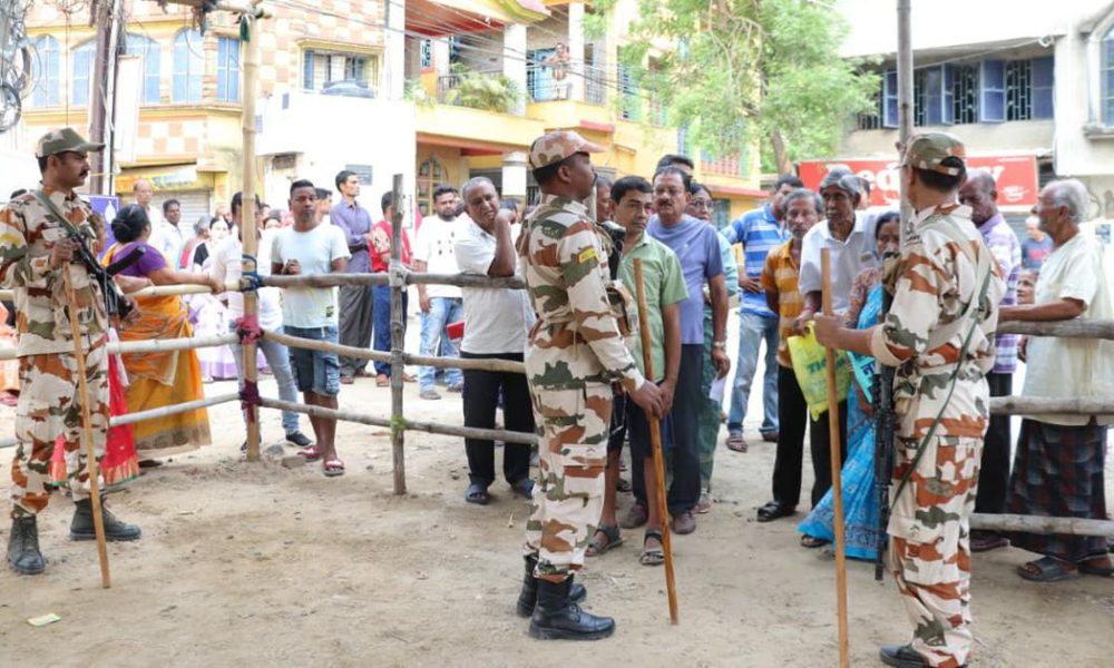 Repolling Commences at 15 Polling Stations in South 24 Parganas, West Bengal