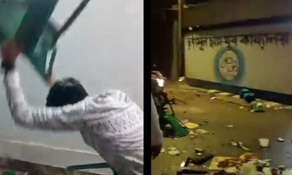 Trinamool Congress Offices Targeted in West Bengal Amidst Allegations of BJP Involvement