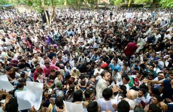 Cockroach Janta Party Protests for Education Minister's Resignation Amid Allegations of Exam Mismanagement