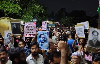 Protests Erupt in Jadavpur as Left Leaders Detained During Hawker Demolition Drive