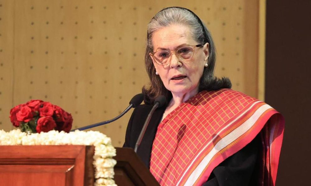 Sonia Gandhi Criticizes India's Inaction on Gaza Conflict, Calls for Moral Responsibility