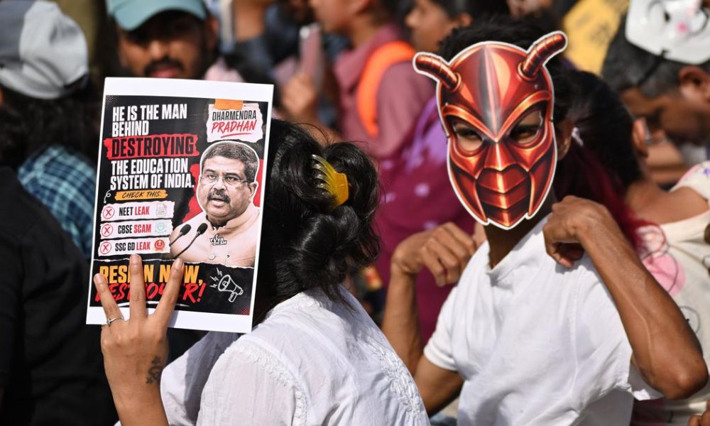 Students Rally for Accountability Amid Education System Turmoil at Pune Protest