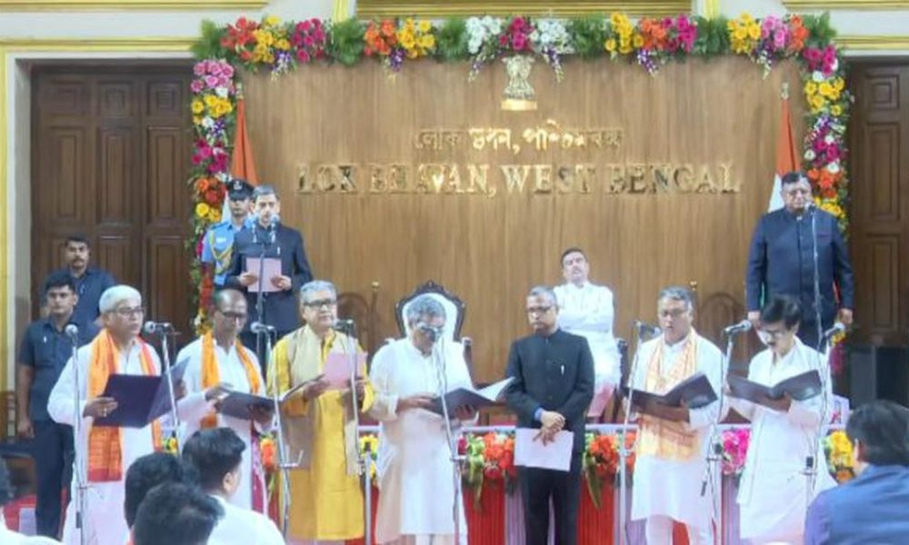 Suvendu Adhikari Expands West Bengal Cabinet with 35 BJP MLAs Sworn In