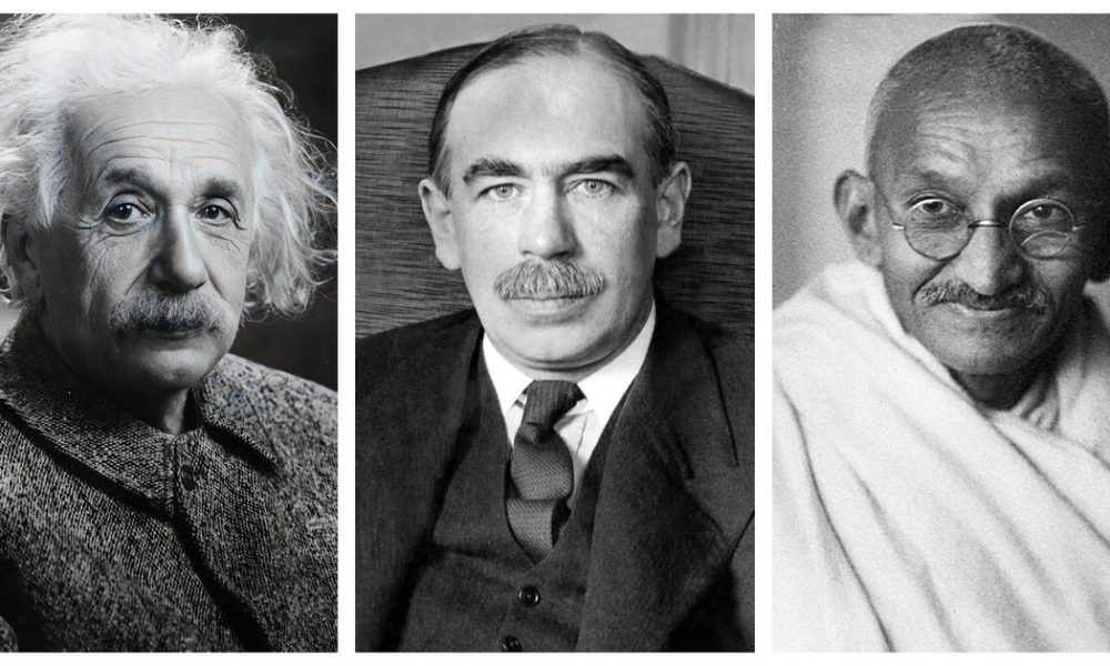 Wisdom from the Greats: Insights from Einstein, Keynes, and Gandhi on Global Challenges