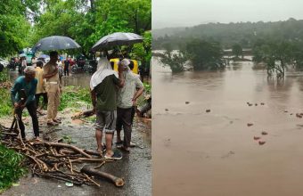 Delhi Faces Traffic Chaos Due to Heavy Rains; 3,000 LPG Cylinders Lost in Maharashtra