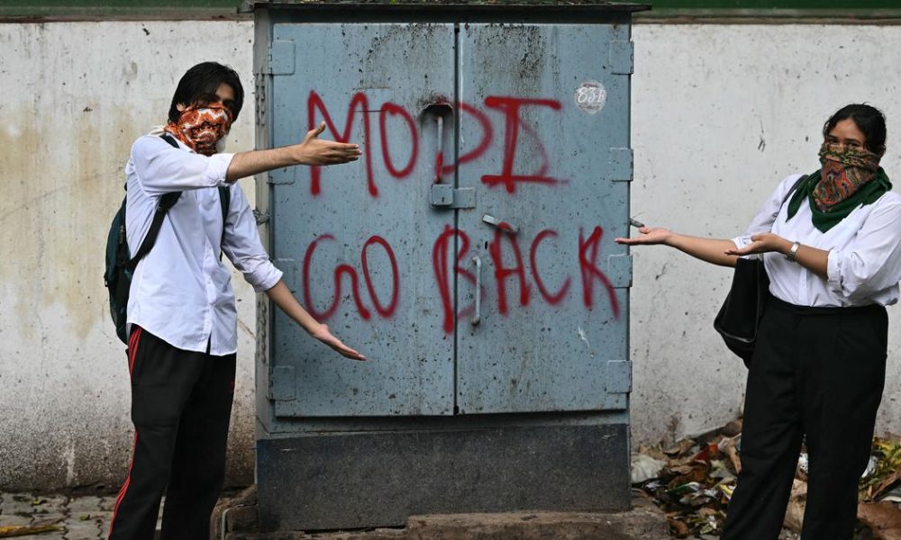 Delhi Protesters Rally Against Modi Government Amid Education Crisis