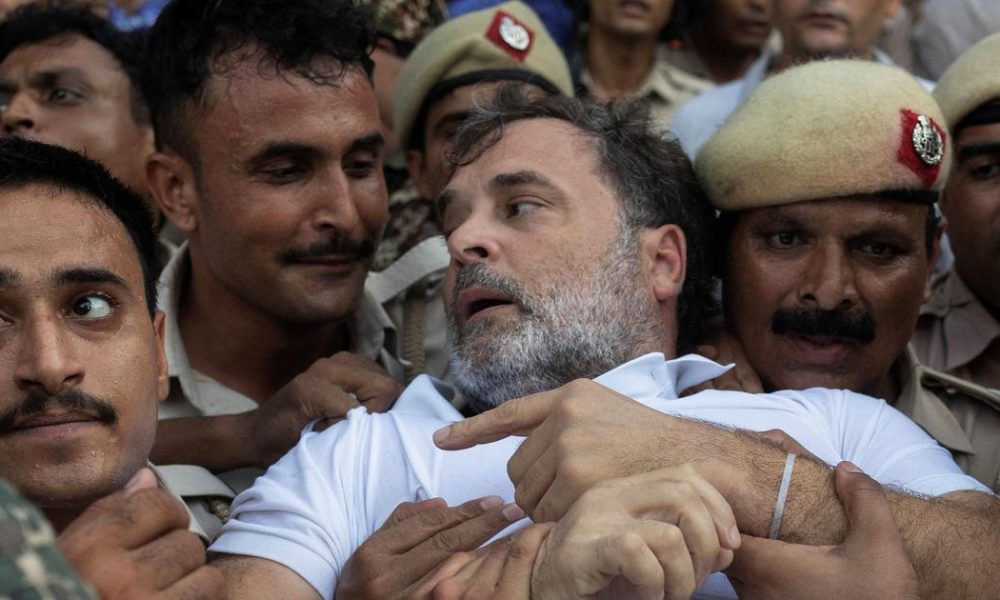 Dharmendra Pradhan Criticizes Rahul Gandhi for Politicizing Student Protests Amid Parliamentary Disruptions