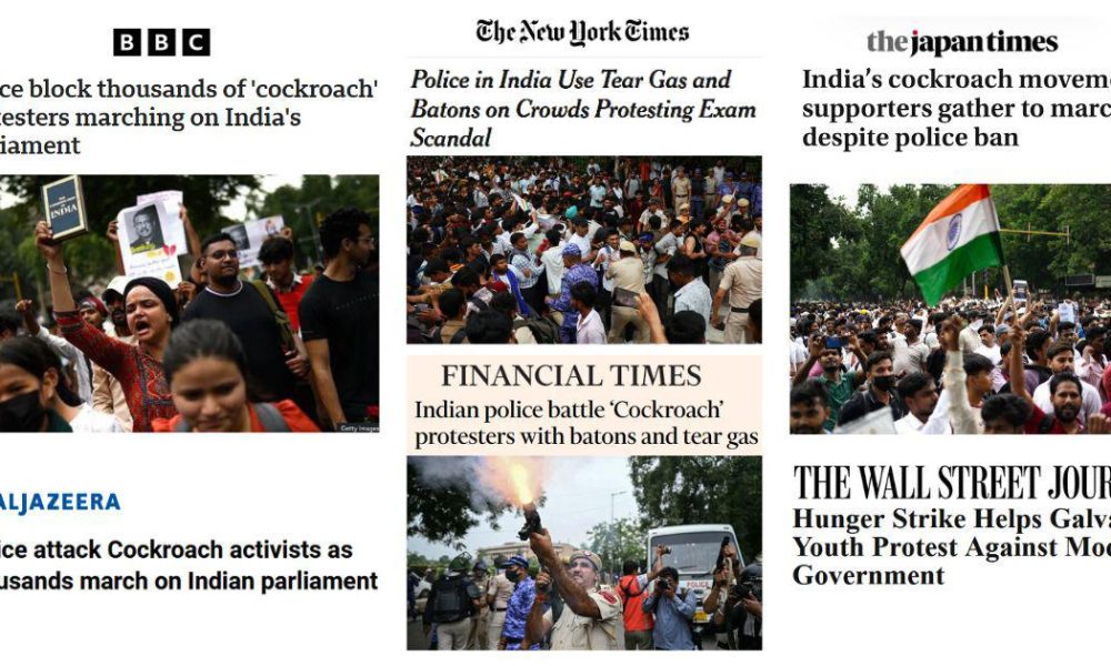 International Media Spotlight on Protests Against Modi Government as Tensions Rise