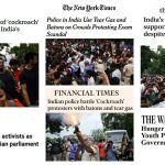 International Media Spotlight on Protests Against Modi Government as Tensions Rise