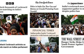 International Media Spotlight on Protests Against Modi Government as Tensions Rise