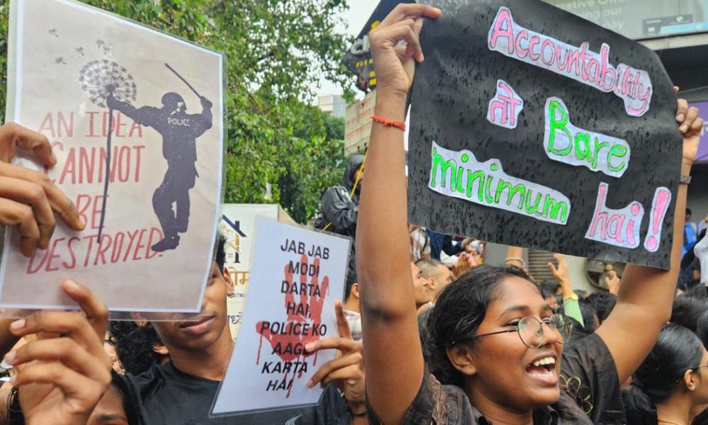 Mumbai Police Deploys Surveillance Tactics to Thwart Youth Protests Amid NEET Controversy