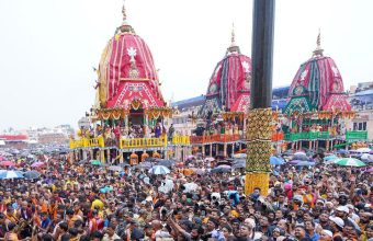 Odisha: One dead, 100 taken to hospital after crowd surge during Puri Rath Yatra