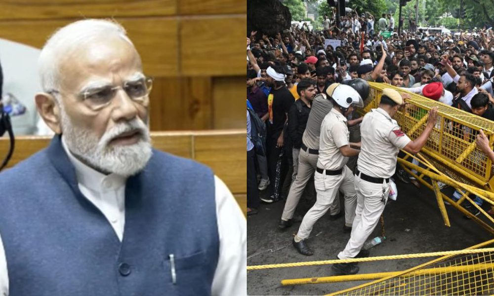 PM Modi Outlines Measures Against Exam Paper Leaks Amid Protests Demanding Education Minister's Resignation