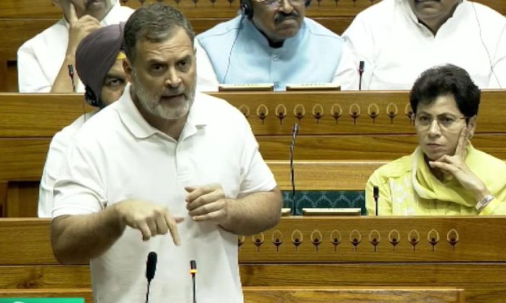 Rahul Gandhi Claims Amit Shah Authorized Violence Against Student Protesters in Lok Sabha