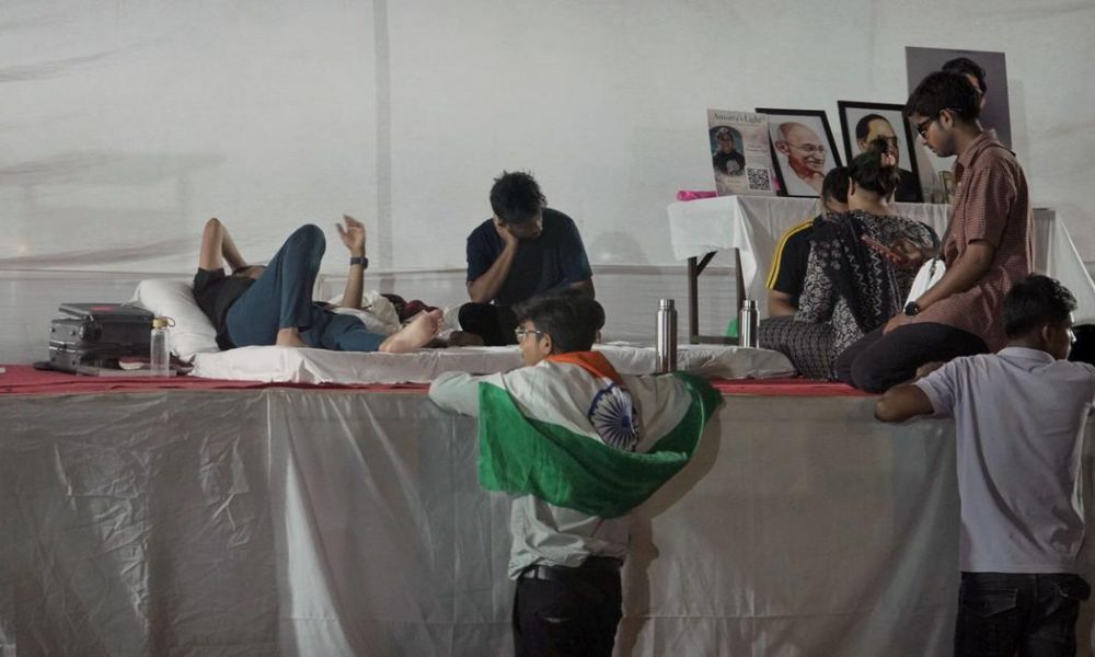 Youth Rally at Jantar Mantar: Protestors Advocate for Education Reforms