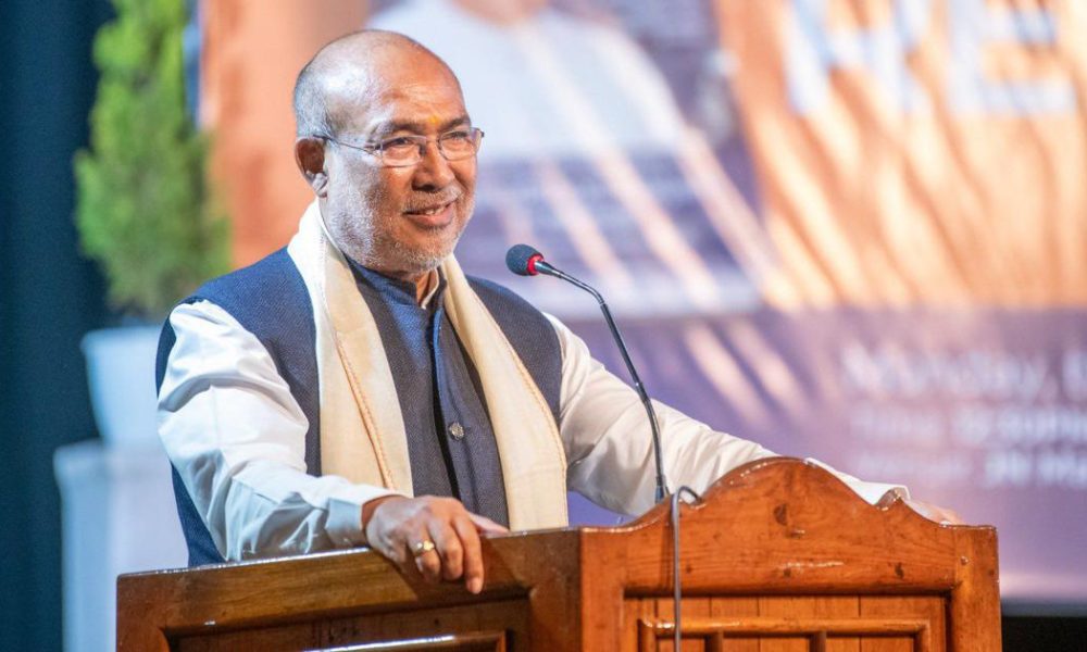 Centre Asserts Manipulation of Biren Singh Audio; Student Leader Neha Bora Attacked During Protest