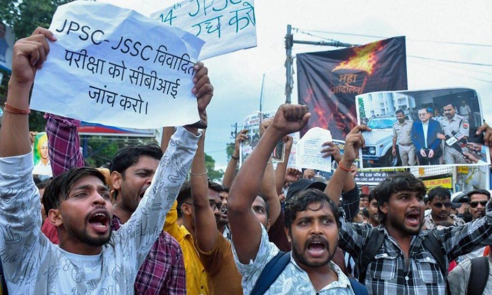 Congress Stands with Jharkhand Students Amid Protests Over Civil Services Exam Irregularities