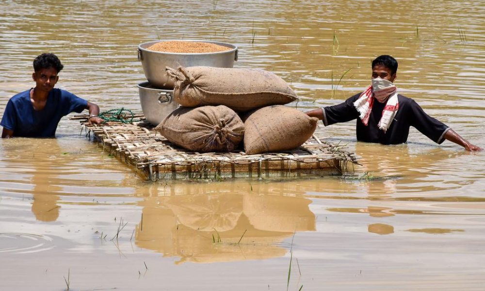 Floods in Assam Claim 100 Lives as Relief Efforts Intensify