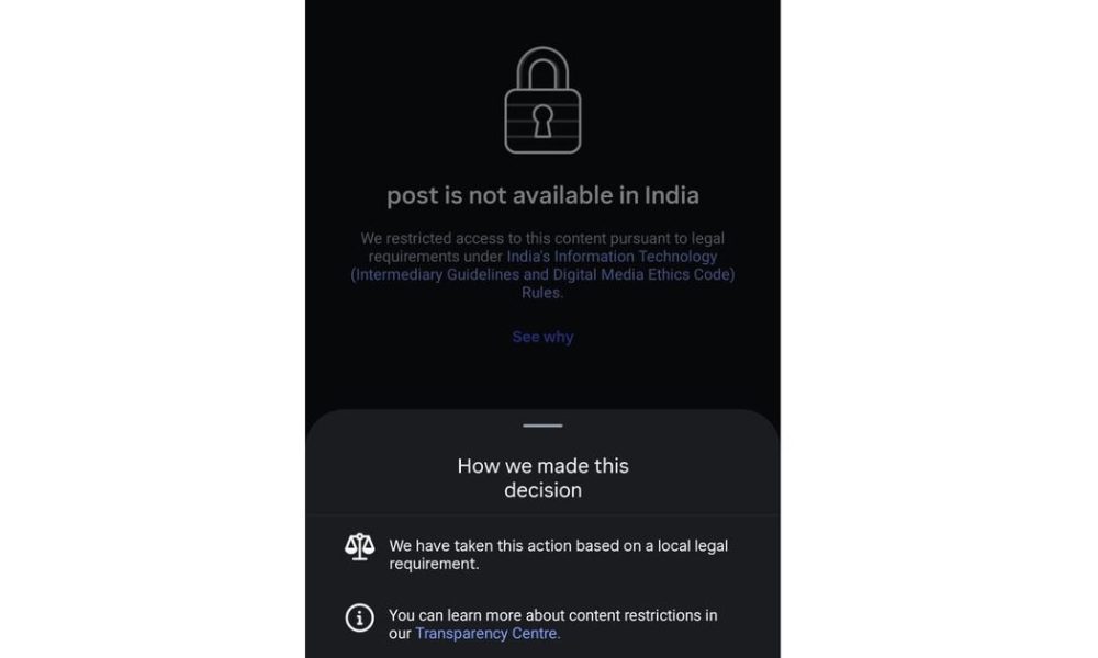 Instagram Blocks Posts on Kashmir Pellet Victims, Citing Legal Compliance
