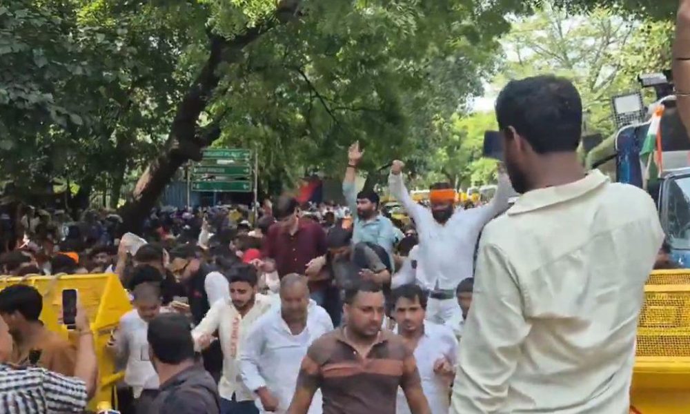 Massive Protests Erupt in Delhi Demanding Economic Criteria for Quotas