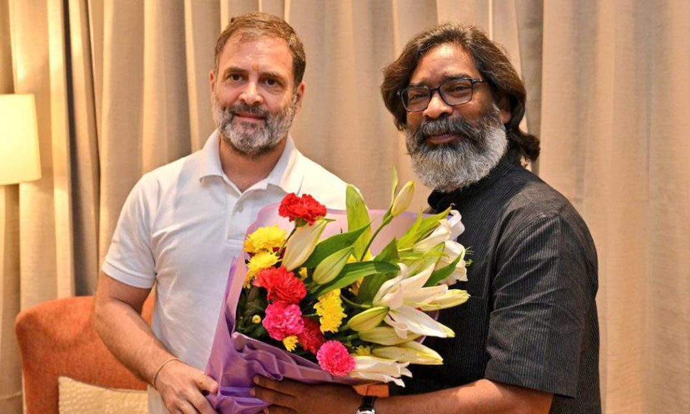 Rahul Gandhi Calls on Jharkhand CM Hemant Soren to Address Student Protests