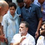 Rahul Gandhi Demands Justice for Pellet Gun Victim in Protest at DCP Office