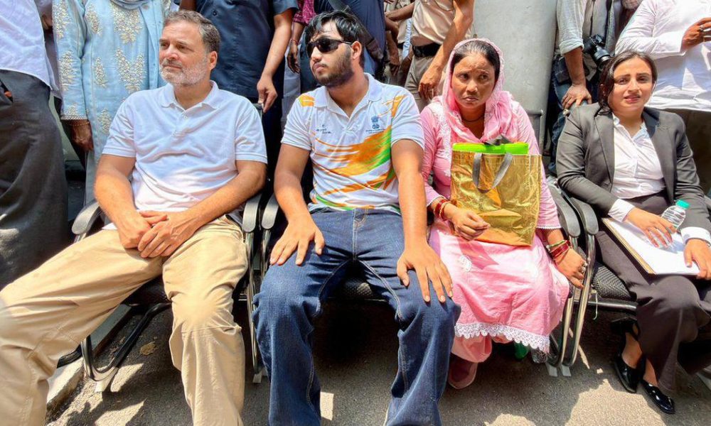 Rahul Gandhi Protests for Pellet-Injured Student as CJP Team Faces Assault in Jaipur
