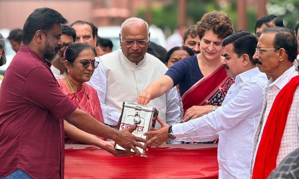 Rahul Gandhi and Two MPs Charged for Allegedly Insulting Hindu Sentiments During Protest