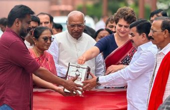 Rahul Gandhi and Two MPs Charged for Allegedly Insulting Hindu Sentiments During Protest