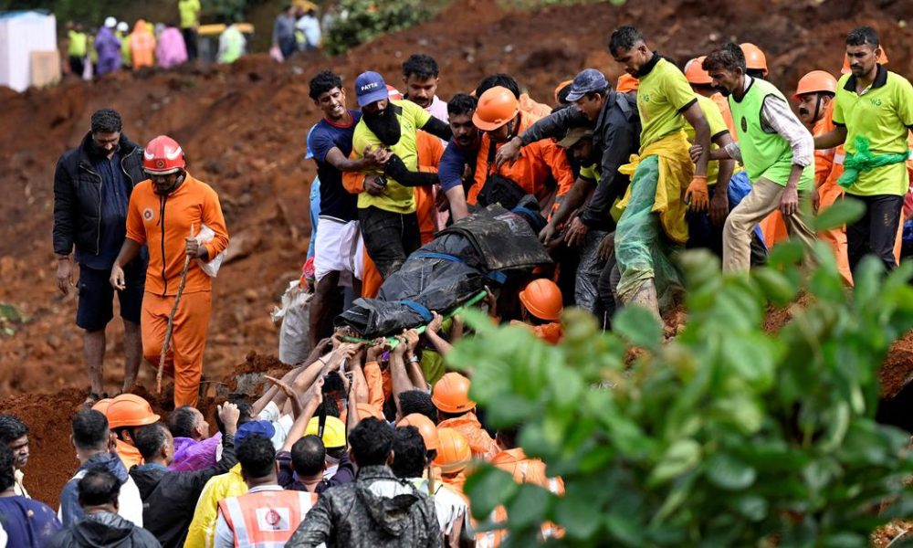 Tragedy Strikes Kerala as Torrential Rains Cause Landslides and Fatalities