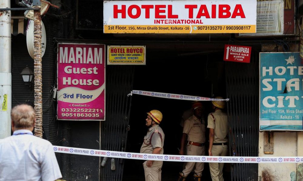 Tragic Fire Claims Nine Lives at Kolkata Hotel, Including Two Women and a Child