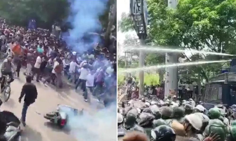 Violence Erupts in Jharkhand as Police Clash with Protesters Demanding Job Exam Reforms