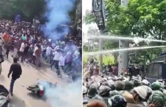 Violence Erupts in Jharkhand as Police Clash with Protesters Demanding Job Exam Reforms