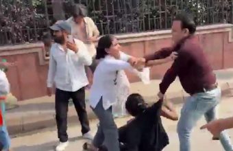Four Arrested for Assaulting Protesters Against Chief Election Commissioner in Delhi