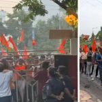 Hindutva Group Clashes with Police During Protest at Kolkata Film Institute Amid Ongoing Tensions