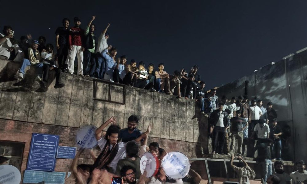 Jamia Millia University Students Detained Amid Ongoing Protests for Elections