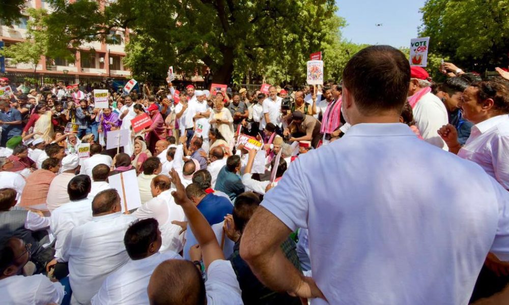 Opposition Marches to Election Commission, Rahul Gandhi Detained Amid Calls for CEC Resignation