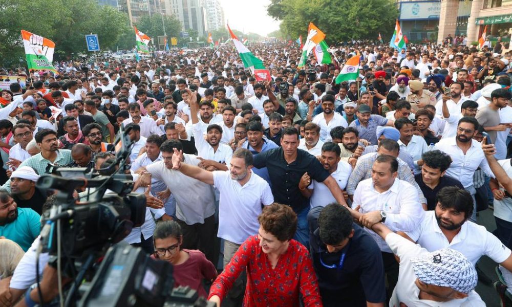 Opposition’s March to Supreme Court Leads to FIRs Against Leaders Demanding CEC Resignation
