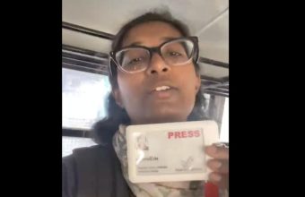 Pune Police Detain Journalist Divya Aslesha While Covering Protest