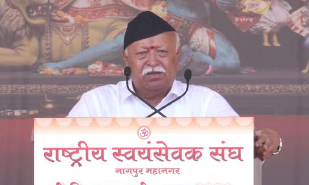 RSS Chief Warns of Western Forces Aiming to Destabilize India Amid Protests