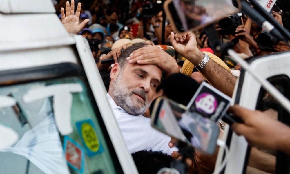 Rahul Gandhi Detained Again as Opposition Protests Demand CEC Resignation