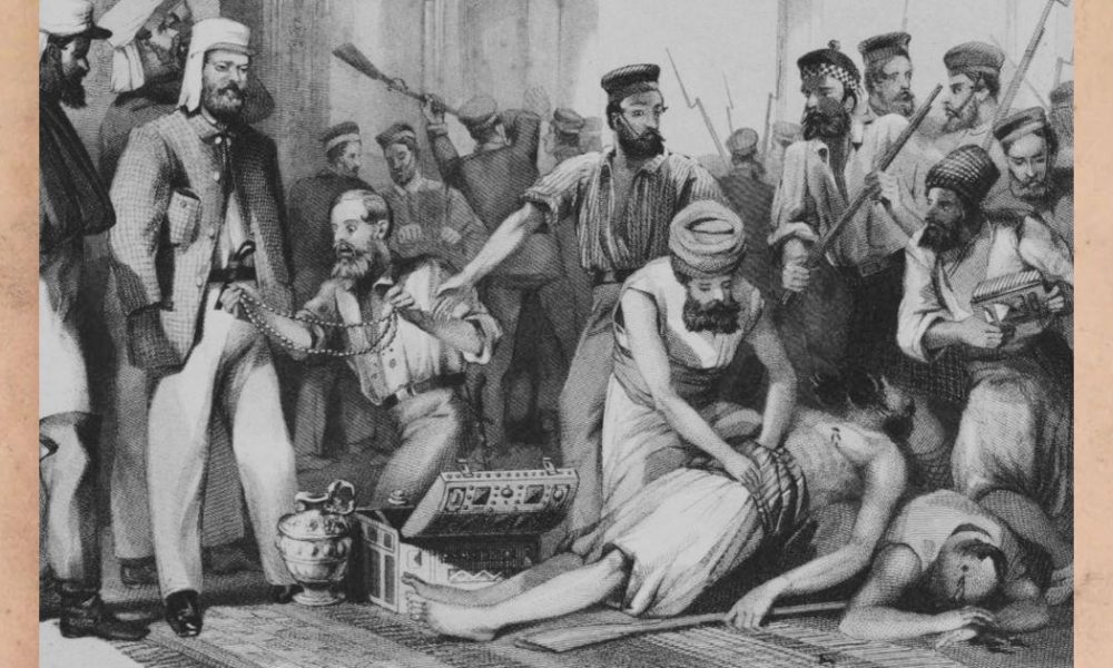 The British Plunder of Indian Treasures During the 1857 Uprising: A Historical Perspective